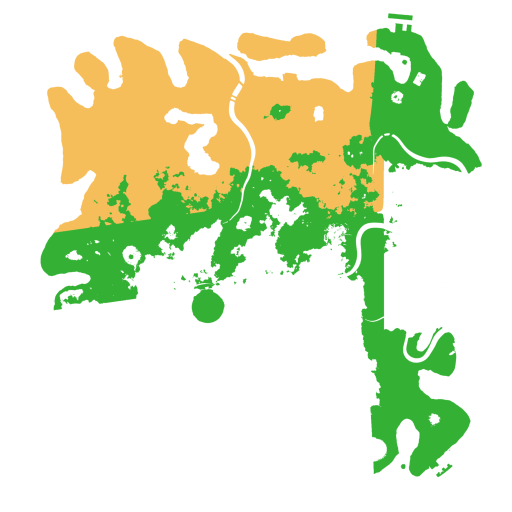 Biome Rust Map: Procedural Map, Size: 4250, Seed: 829451798