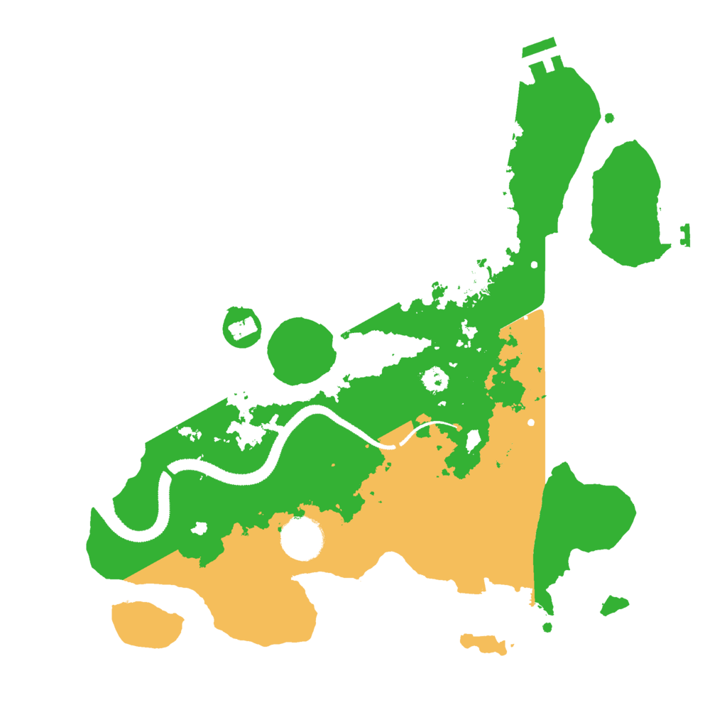 Biome Rust Map: Procedural Map, Size: 3000, Seed: 184727251