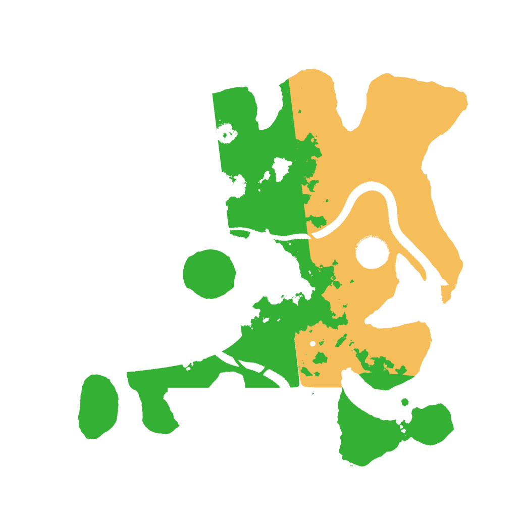 Biome Rust Map: Procedural Map, Size: 2800, Seed: 658896599
