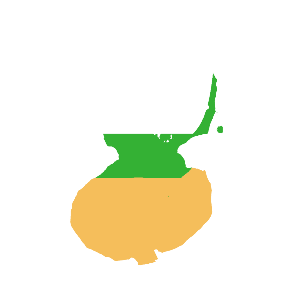 Biome Rust Map: Procedural Map, Size: 1700, Seed: 15