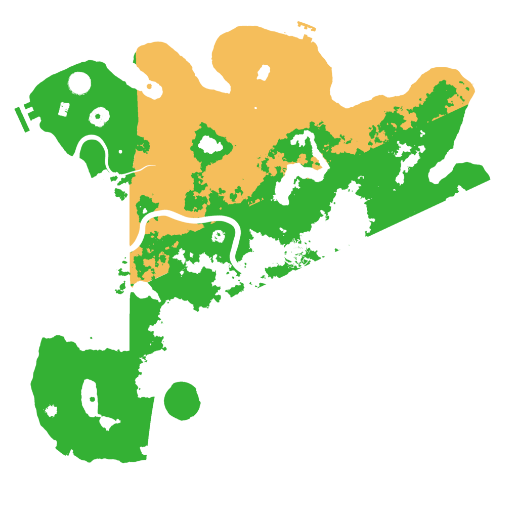 Biome Rust Map: Procedural Map, Size: 4000, Seed: 74313