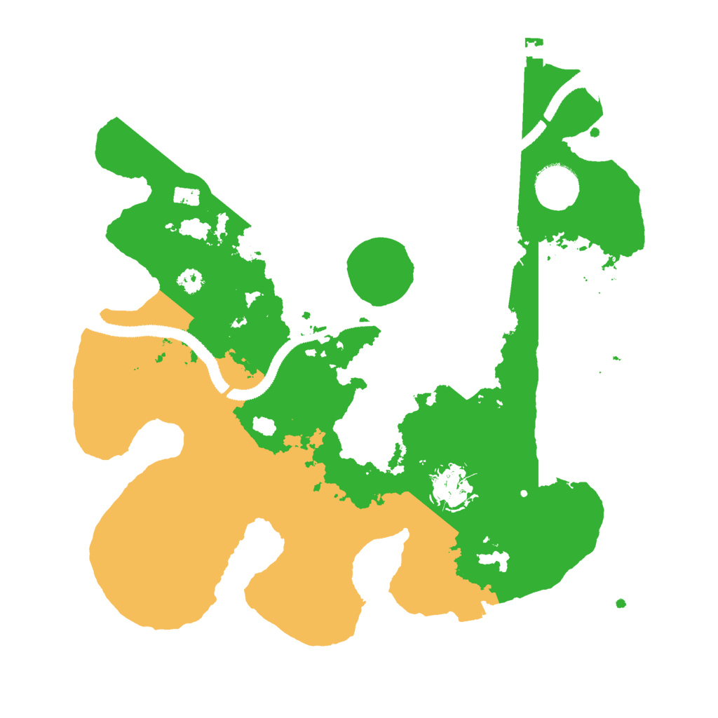 Biome Rust Map: Procedural Map, Size: 3000, Seed: 1738163432