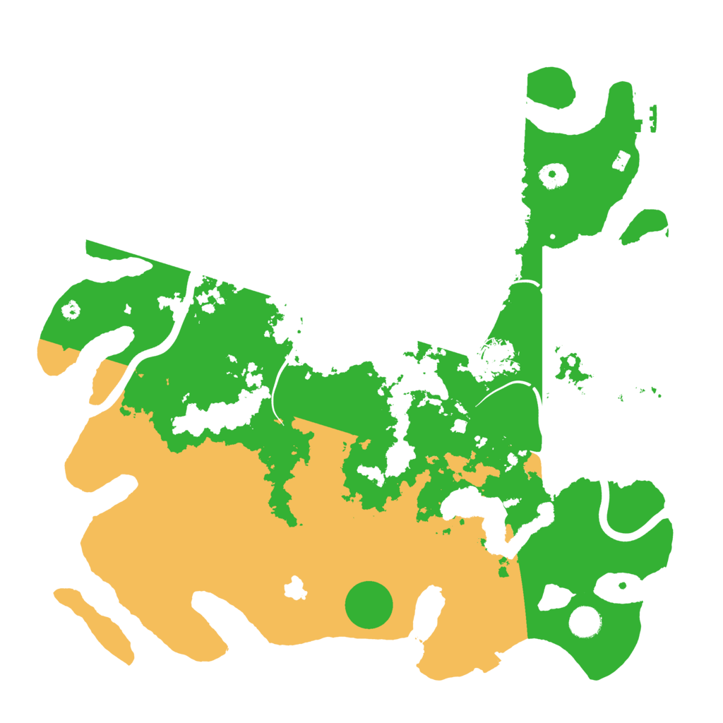 Biome Rust Map: Procedural Map, Size: 4000, Seed: 7215436