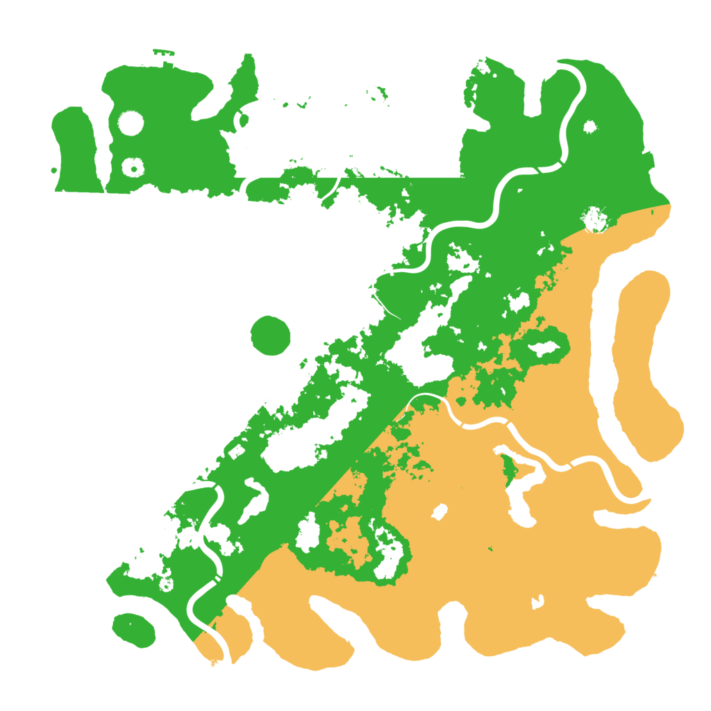 Biome Rust Map: Procedural Map, Size: 4959, Seed: 2