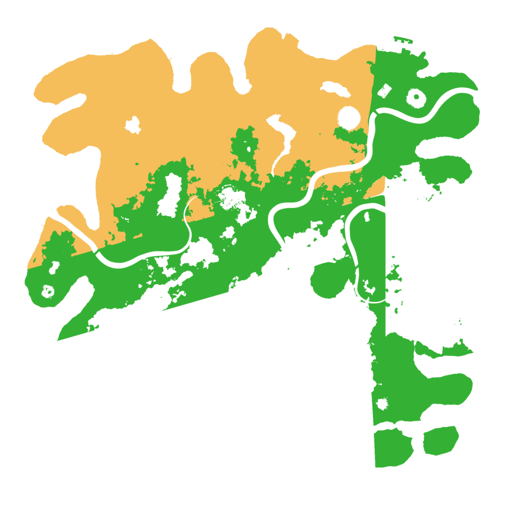 Biome Rust Map: Procedural Map, Size: 4000, Seed: 5157