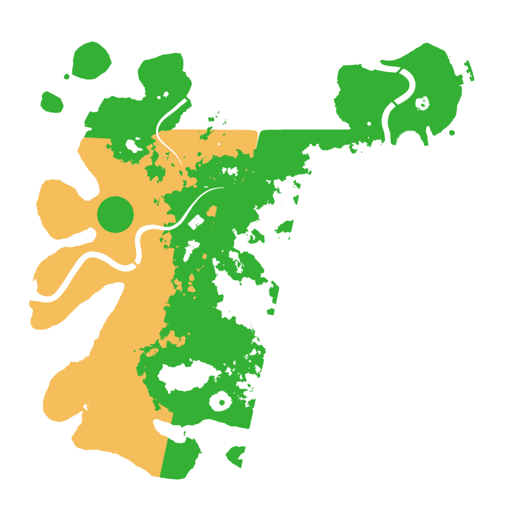 Biome Rust Map: Procedural Map, Size: 3750, Seed: 1988980940
