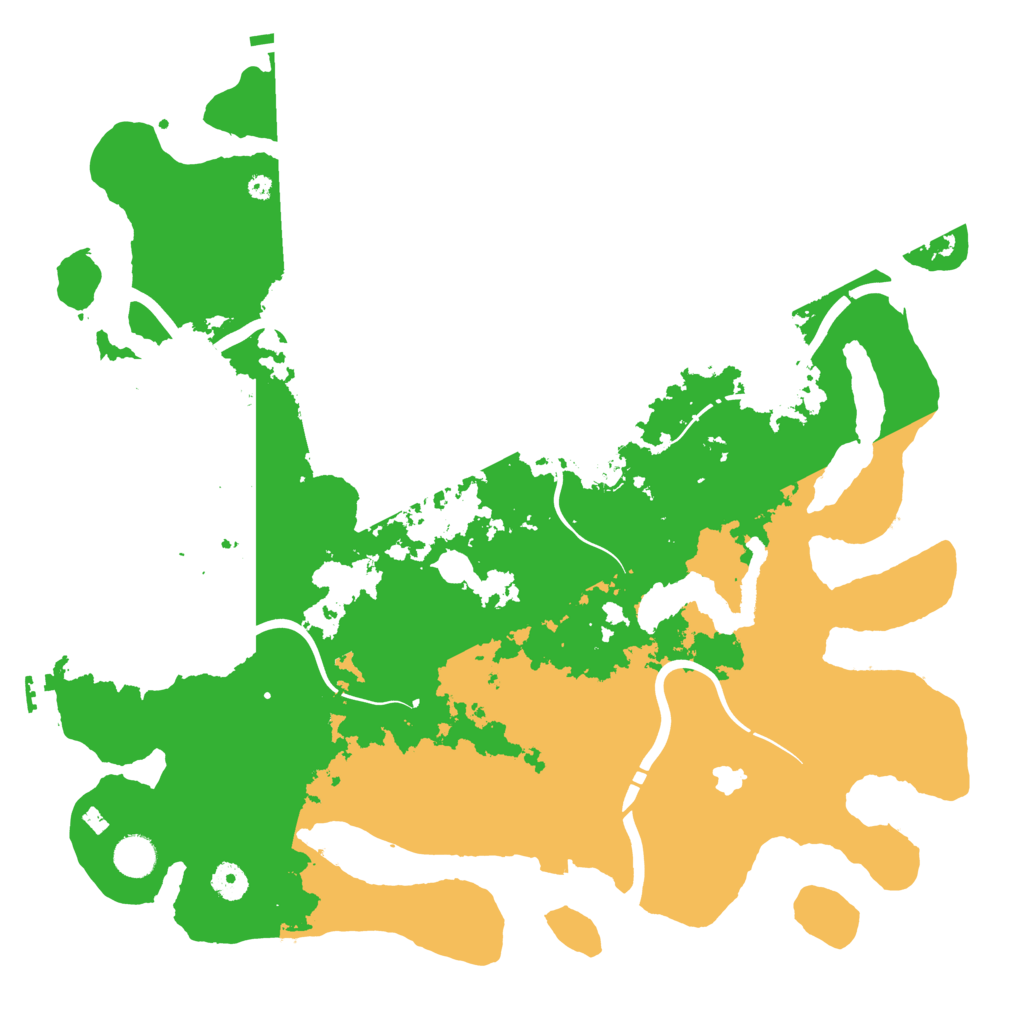 Biome Rust Map: Procedural Map, Size: 4250, Seed: 443629095