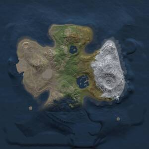 Thumbnail Rust Map: Procedural Map, Size: 1750, Seed: 1327157494, 4 Monuments