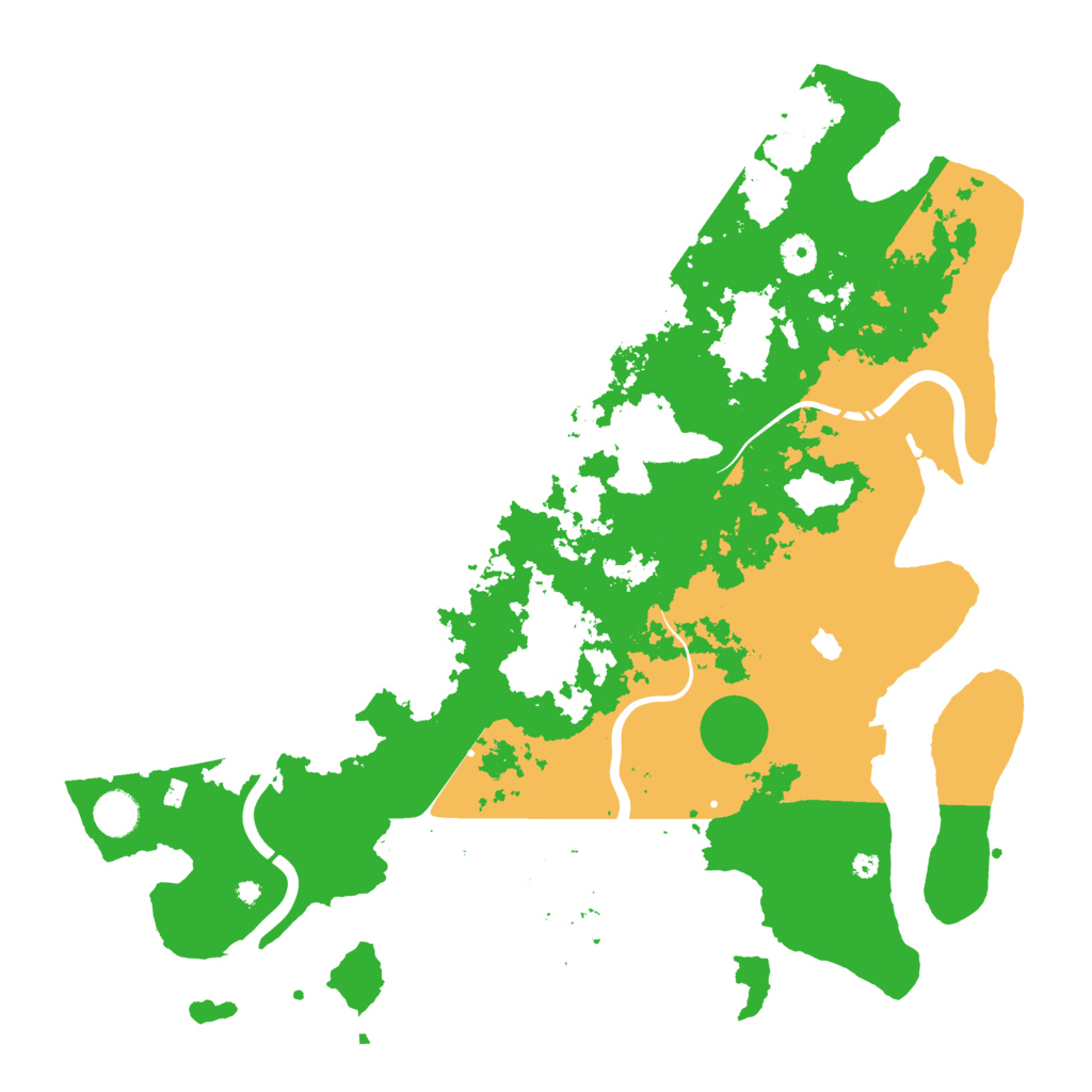 Biome Rust Map: Procedural Map, Size: 4250, Seed: 26875