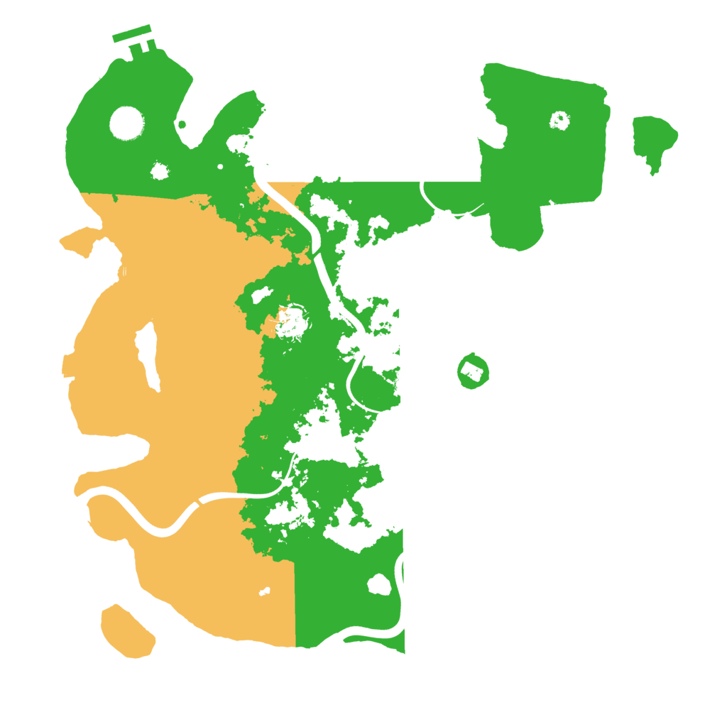 Biome Rust Map: Procedural Map, Size: 3750, Seed: 285106290