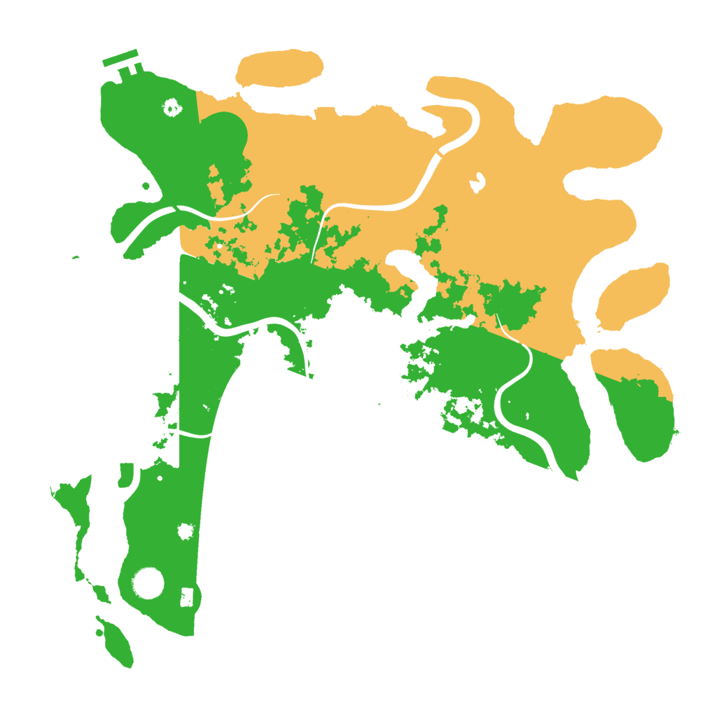 Biome Rust Map: Procedural Map, Size: 4000, Seed: 1442426245