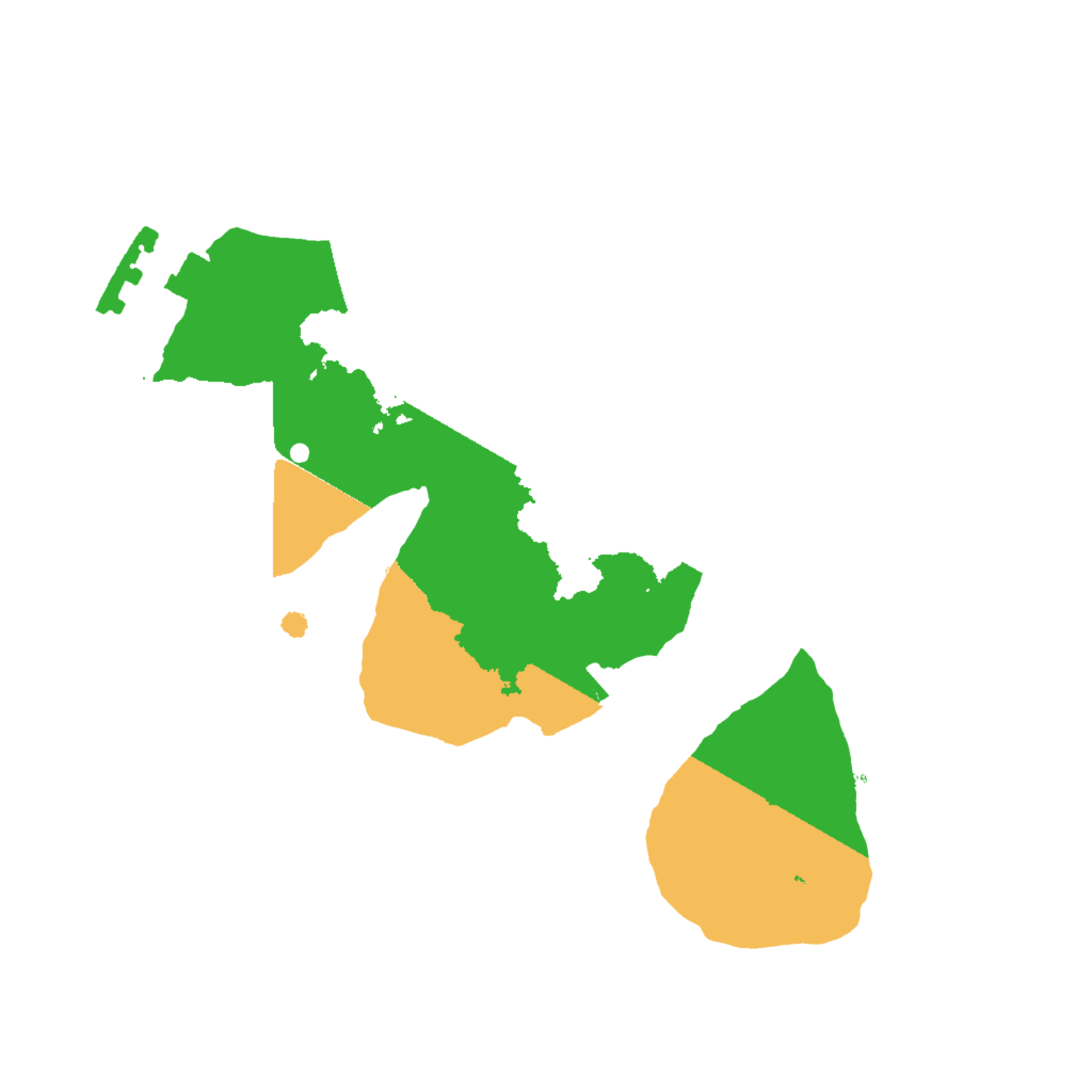 Biome Rust Map: Procedural Map, Size: 1700, Seed: 392724655
