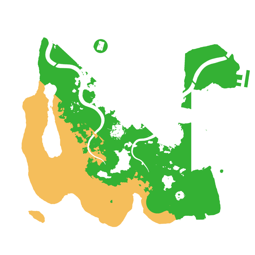 Biome Rust Map: Procedural Map, Size: 3000, Seed: 26812