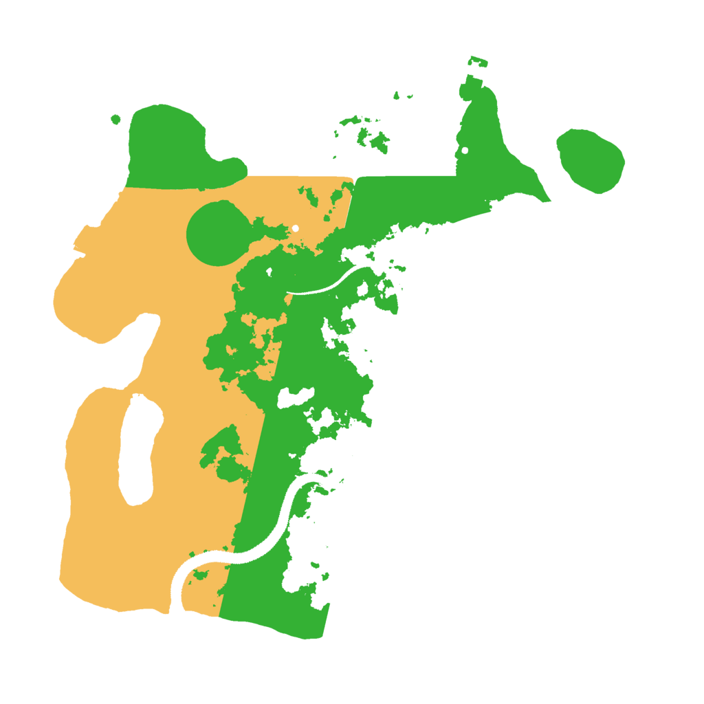 Biome Rust Map: Procedural Map, Size: 2950, Seed: 1761889578