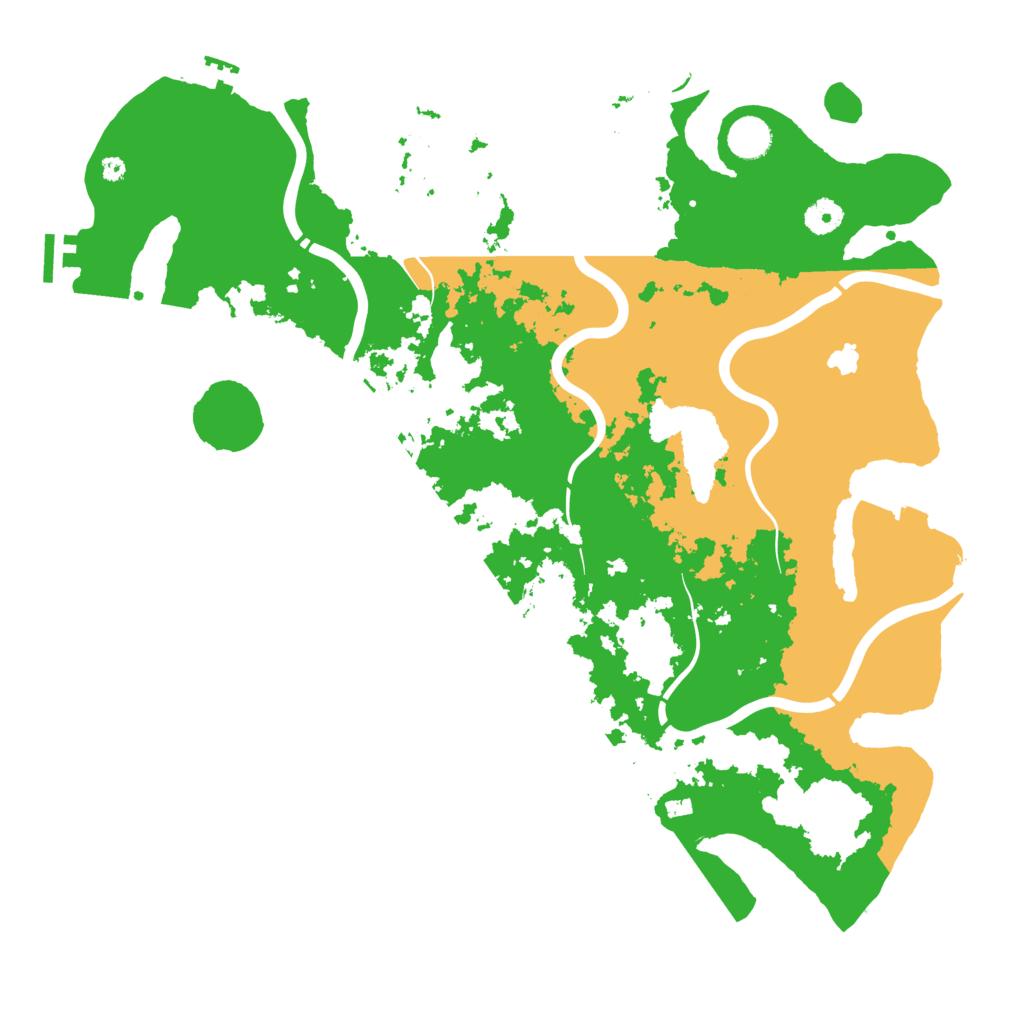Biome Rust Map: Procedural Map, Size: 4250, Seed: 146711474