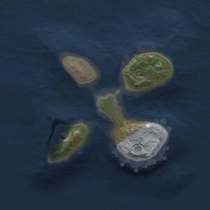 Thumbnail Rust Map: Procedural Map, Size: 1500, Seed: 84, 1 Monuments