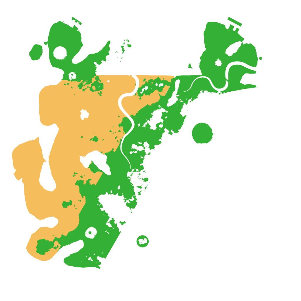 Biome Rust Map: Procedural Map, Size: 4000, Seed: 48392715