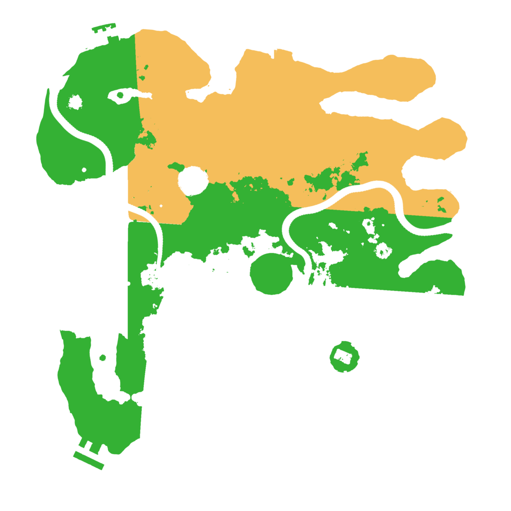 Biome Rust Map: Procedural Map, Size: 3237, Seed: 412988777