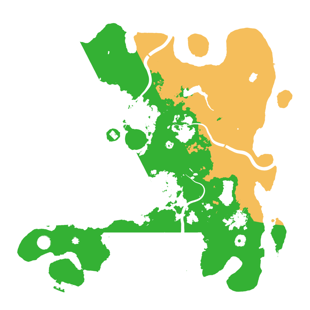 Biome Rust Map: Procedural Map, Size: 4000, Seed: 1488755799