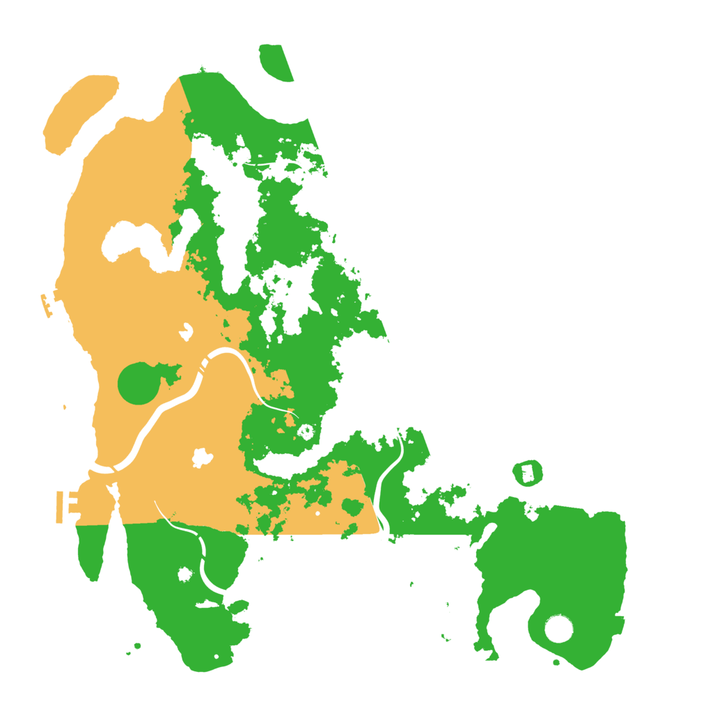 Biome Rust Map: Procedural Map, Size: 4500, Seed: 1475819331