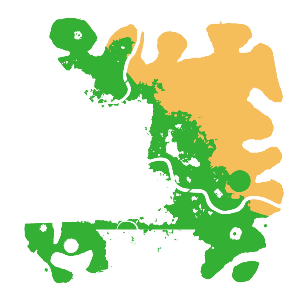 Biome Rust Map: Procedural Map, Size: 3750, Seed: 1950705179