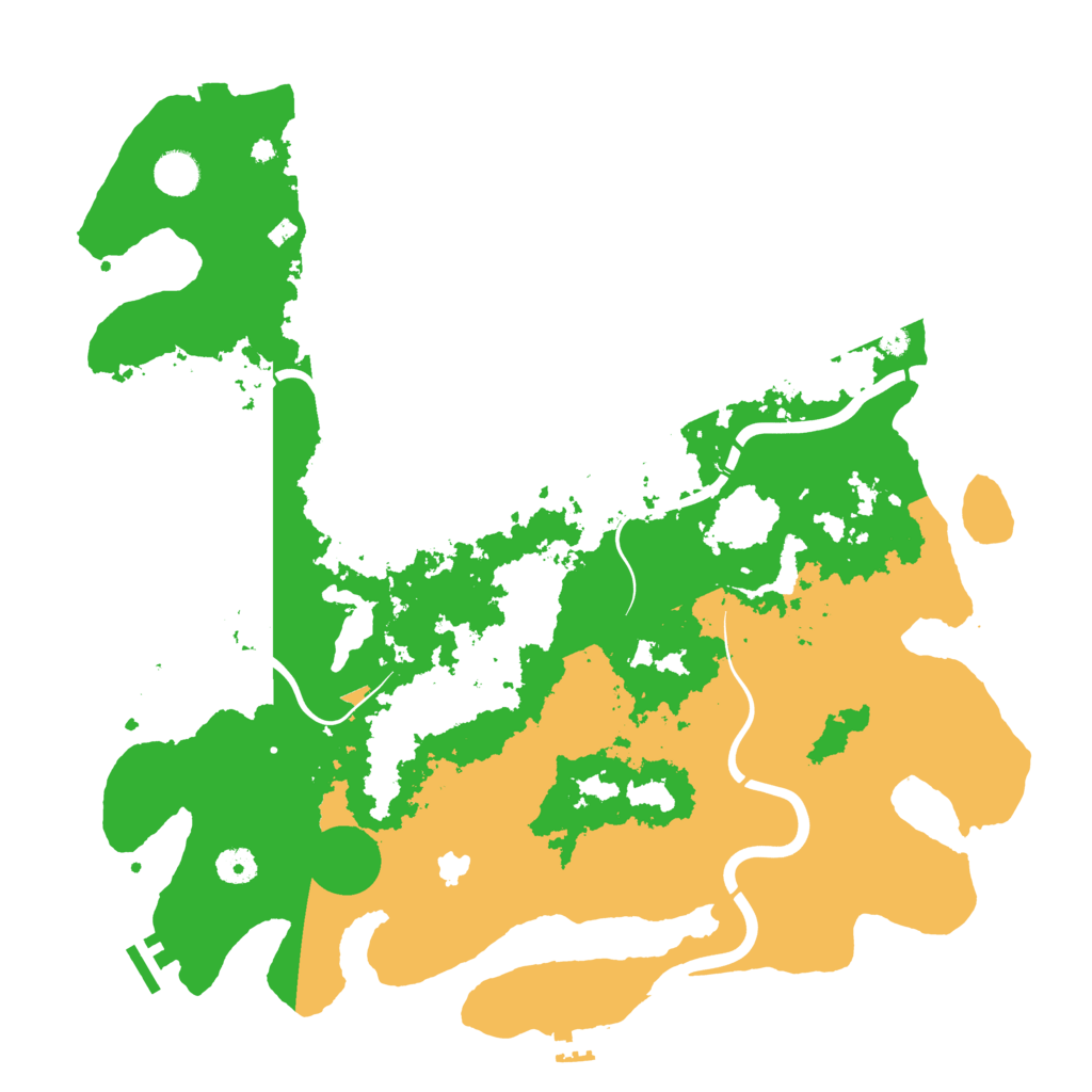 Biome Rust Map: Procedural Map, Size: 4250, Seed: 1754285825