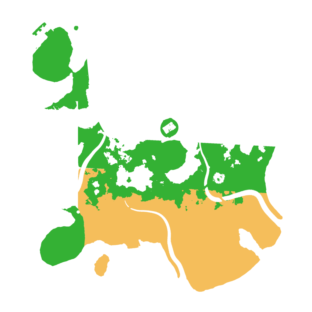 Biome Rust Map: Procedural Map, Size: 2800, Seed: 348103