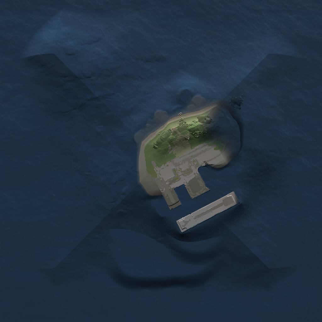 Rust Map: Procedural Map, Size: 1000, Seed: 162924569, 2 Monuments