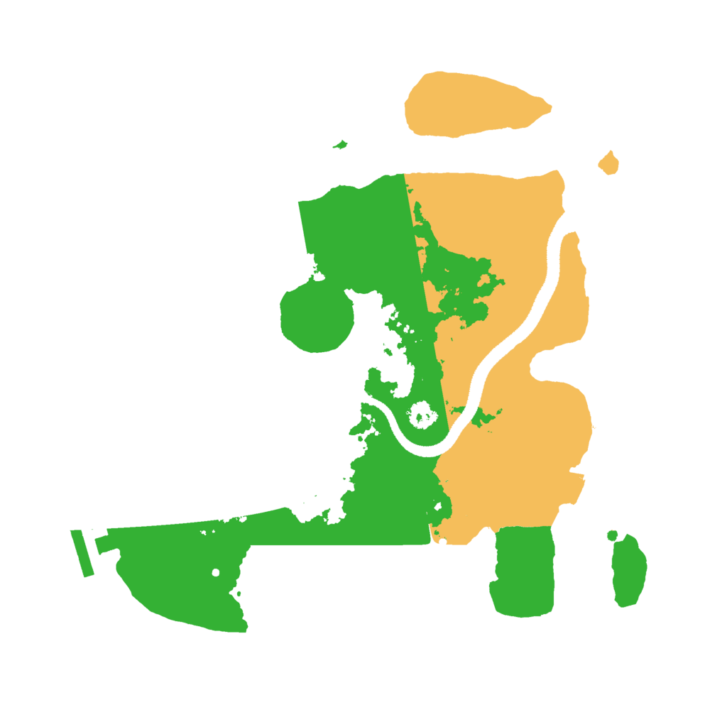 Biome Rust Map: Procedural Map, Size: 2700, Seed: 1770206492