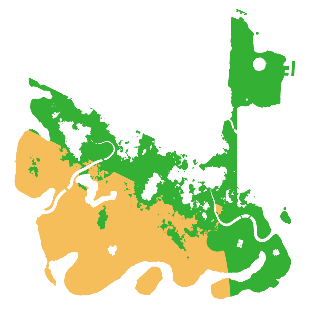 Biome Rust Map: Procedural Map, Size: 4250, Seed: 6170