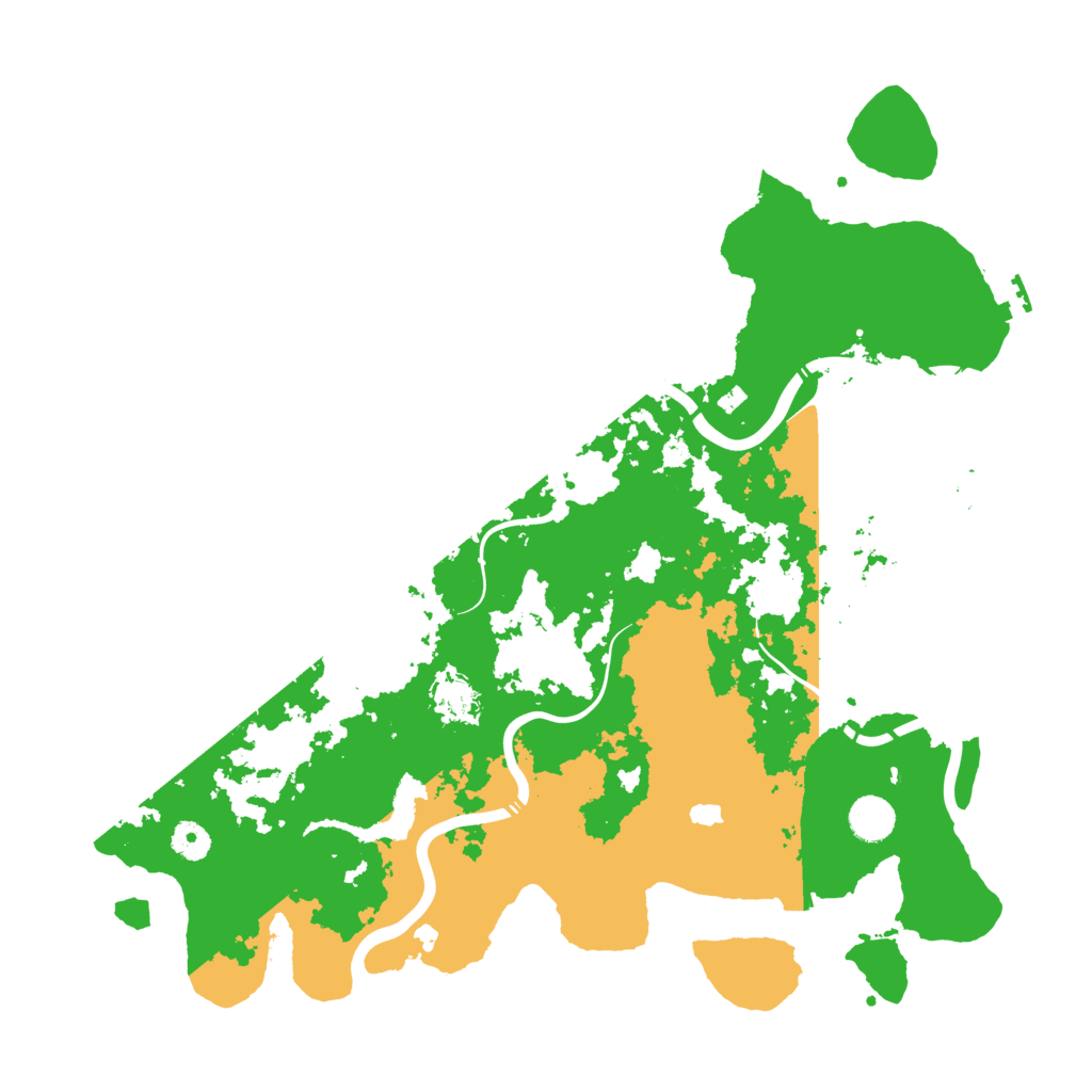 Biome Rust Map: Procedural Map, Size: 4250, Seed: 5891