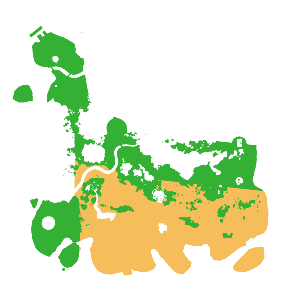 Biome Rust Map: Procedural Map, Size: 4000, Seed: 1341486893