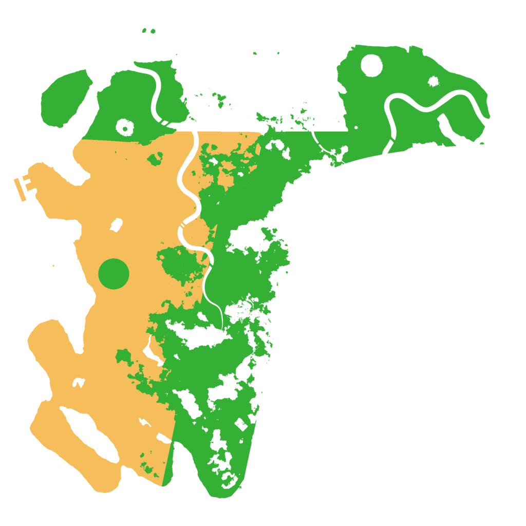 Biome Rust Map: Procedural Map, Size: 4500, Seed: 1864011403
