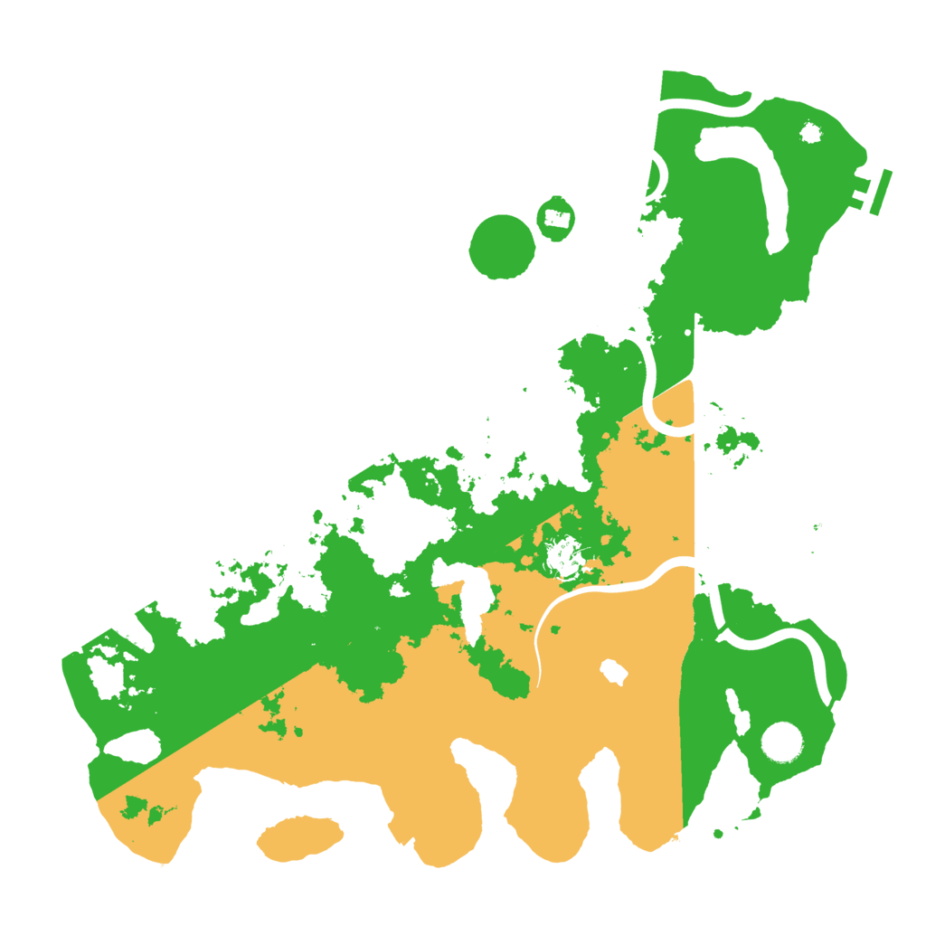 Biome Rust Map: Procedural Map, Size: 4000, Seed: 744603843