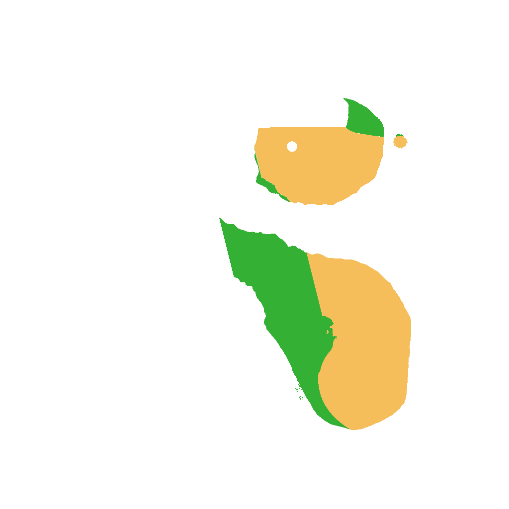 Biome Rust Map: Procedural Map, Size: 1500, Seed: 27104