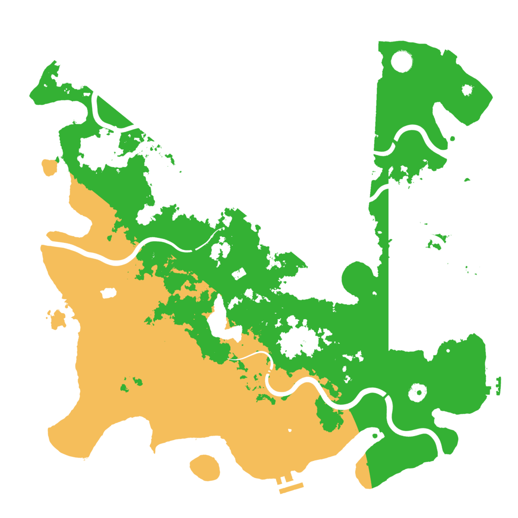 Biome Rust Map: Procedural Map, Size: 4250, Seed: 1615974260