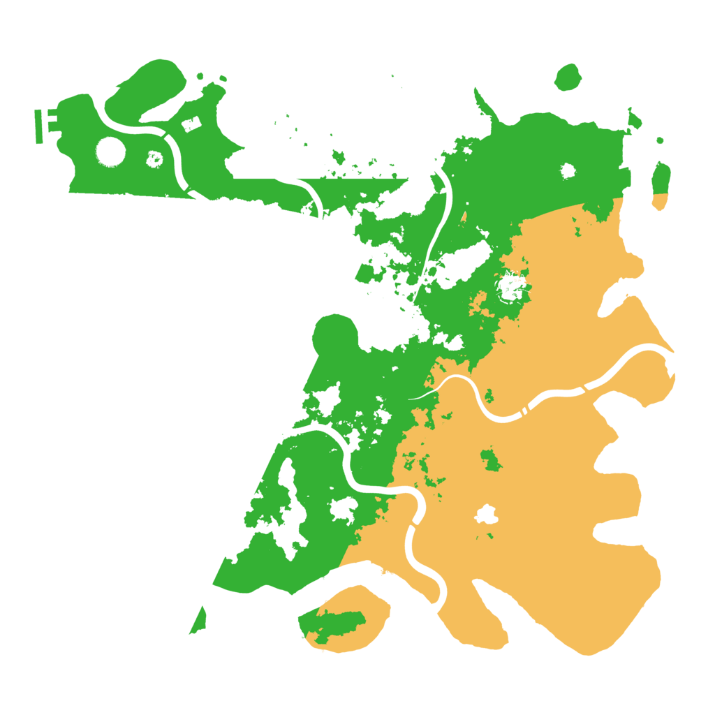 Biome Rust Map: Procedural Map, Size: 4250, Seed: 9334556