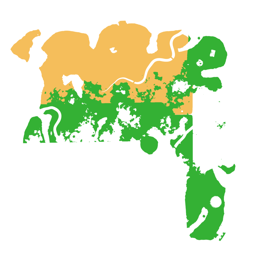 Biome Rust Map: Procedural Map, Size: 4000, Seed: 1805838410