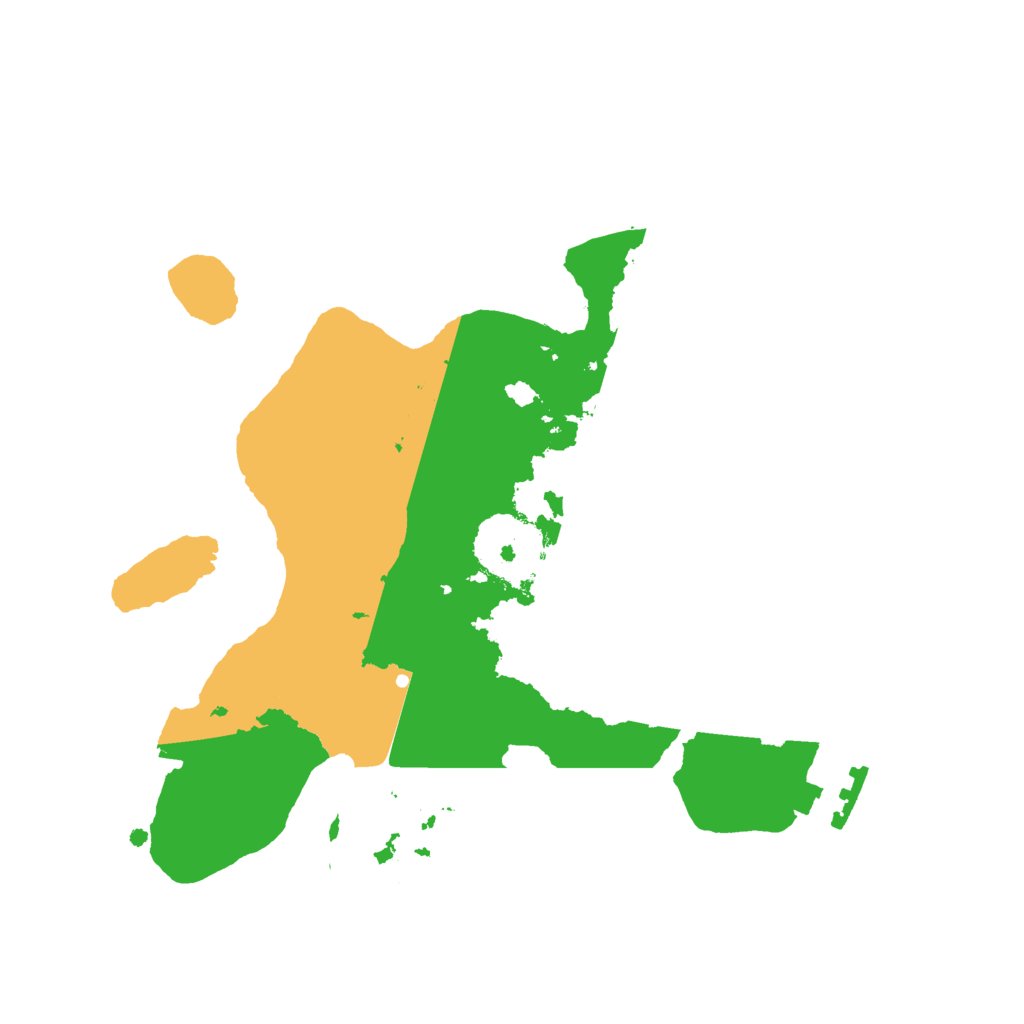 Biome Rust Map: Procedural Map, Size: 2300, Seed: 1712961561