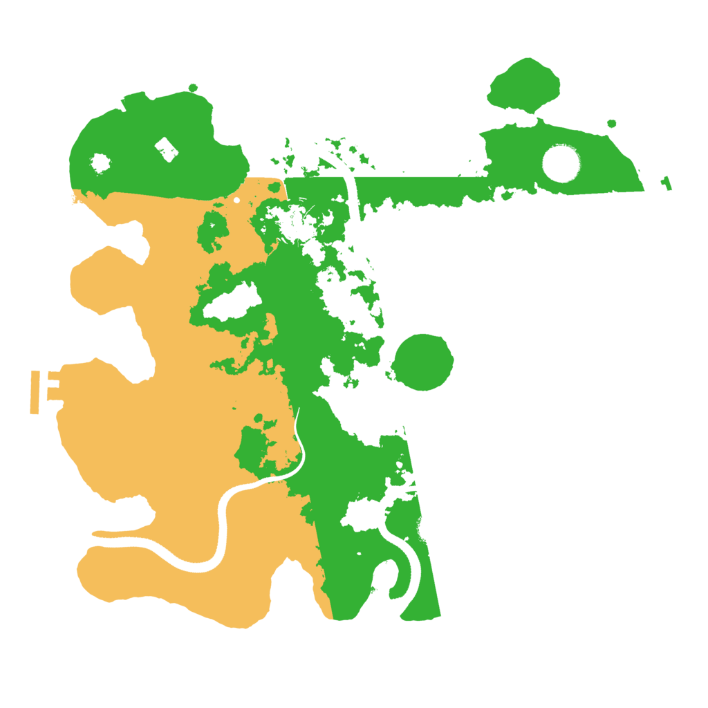 Biome Rust Map: Procedural Map, Size: 3300, Seed: 2092163034