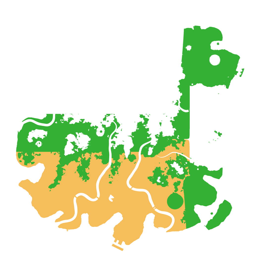 Biome Rust Map: Procedural Map, Size: 4250, Seed: 1587470967