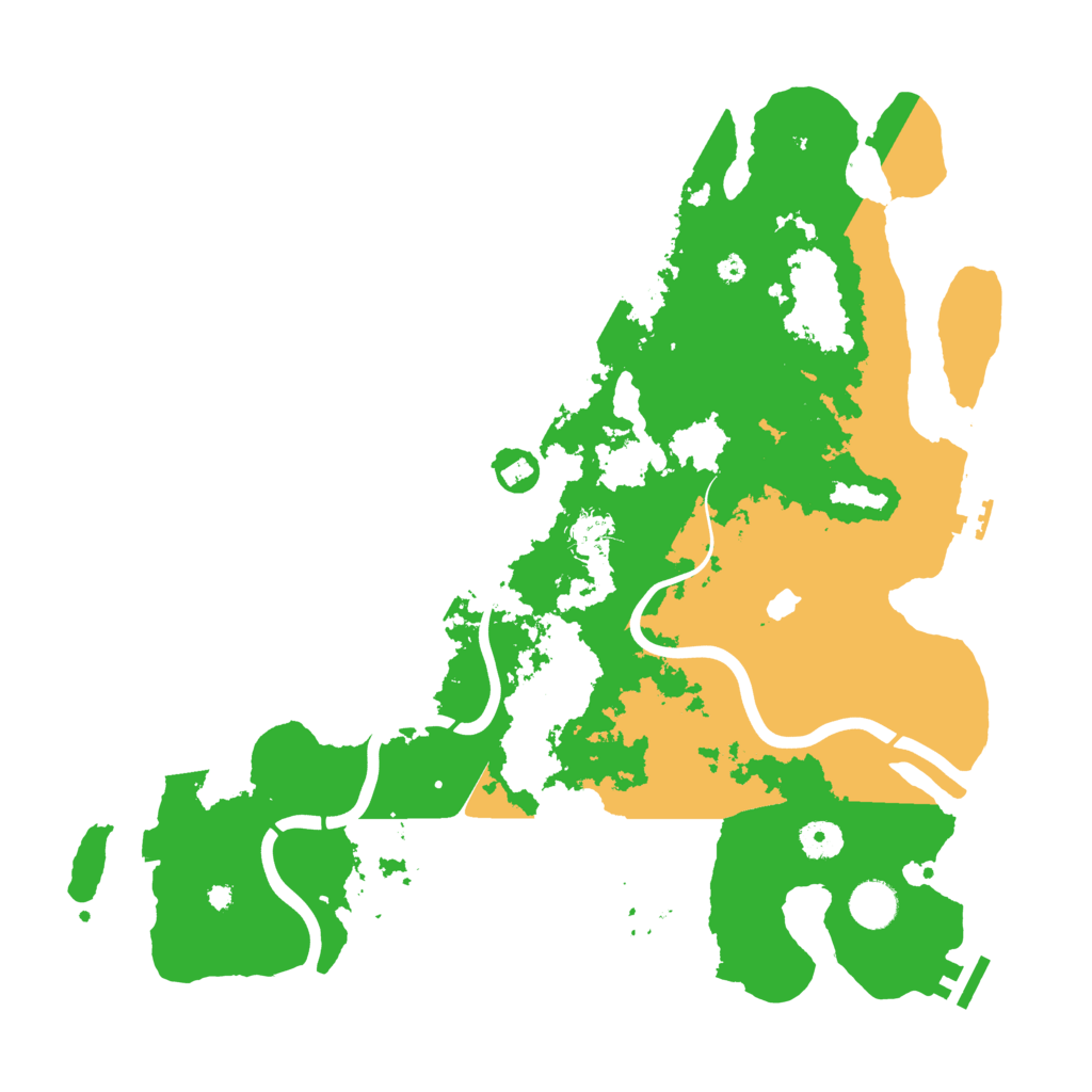 Biome Rust Map: Procedural Map, Size: 4000, Seed: 852934
