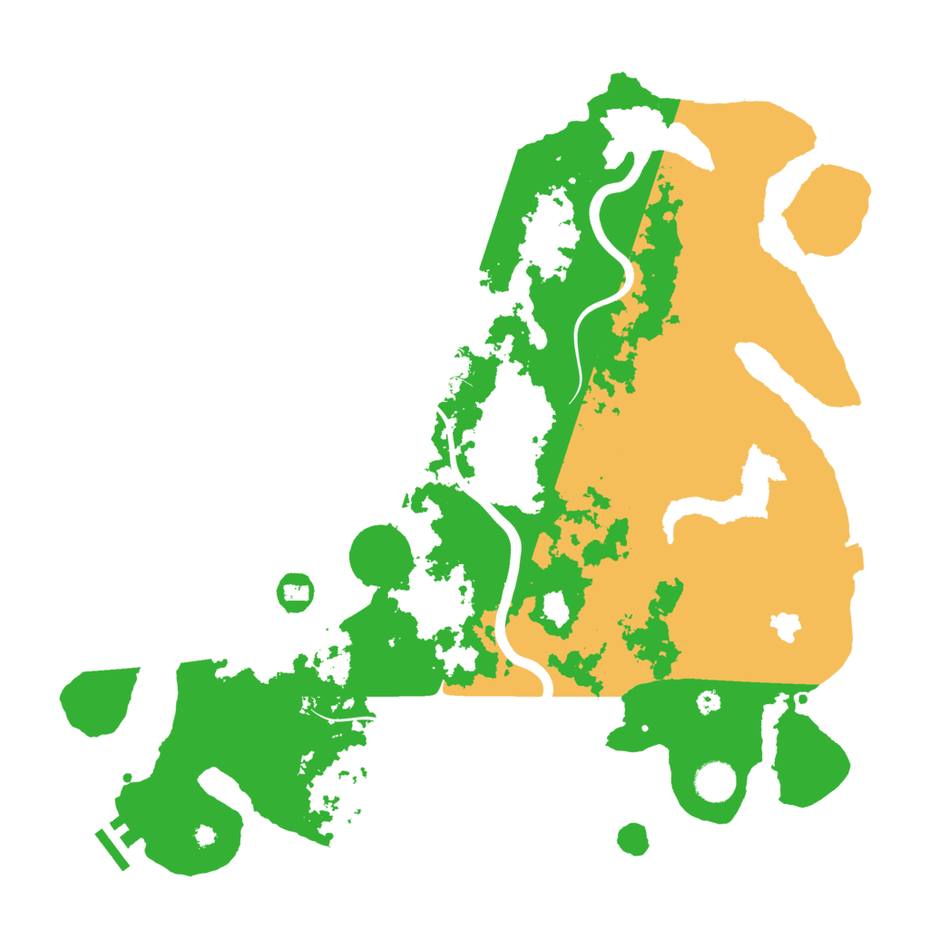 Biome Rust Map: Procedural Map, Size: 4000, Seed: 1893778670