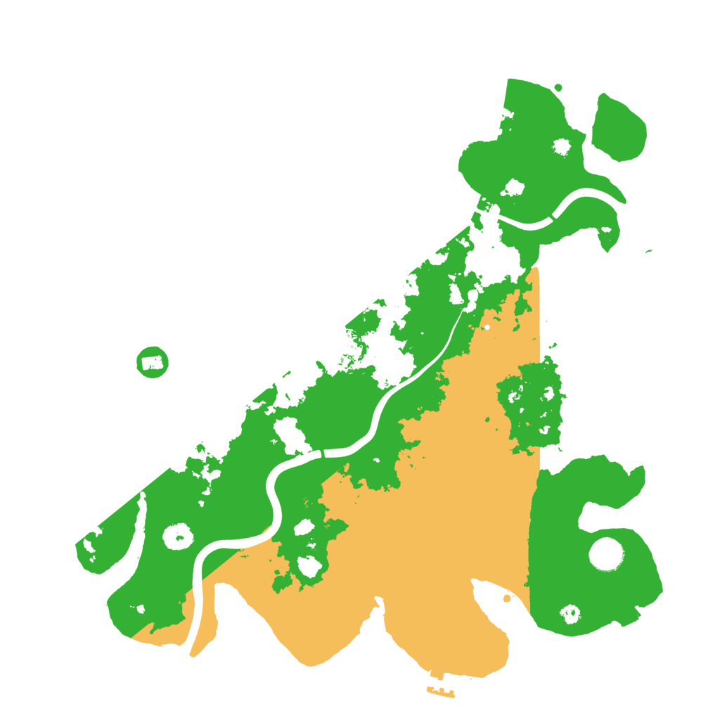 Biome Rust Map: Procedural Map, Size: 3800, Seed: 535969320