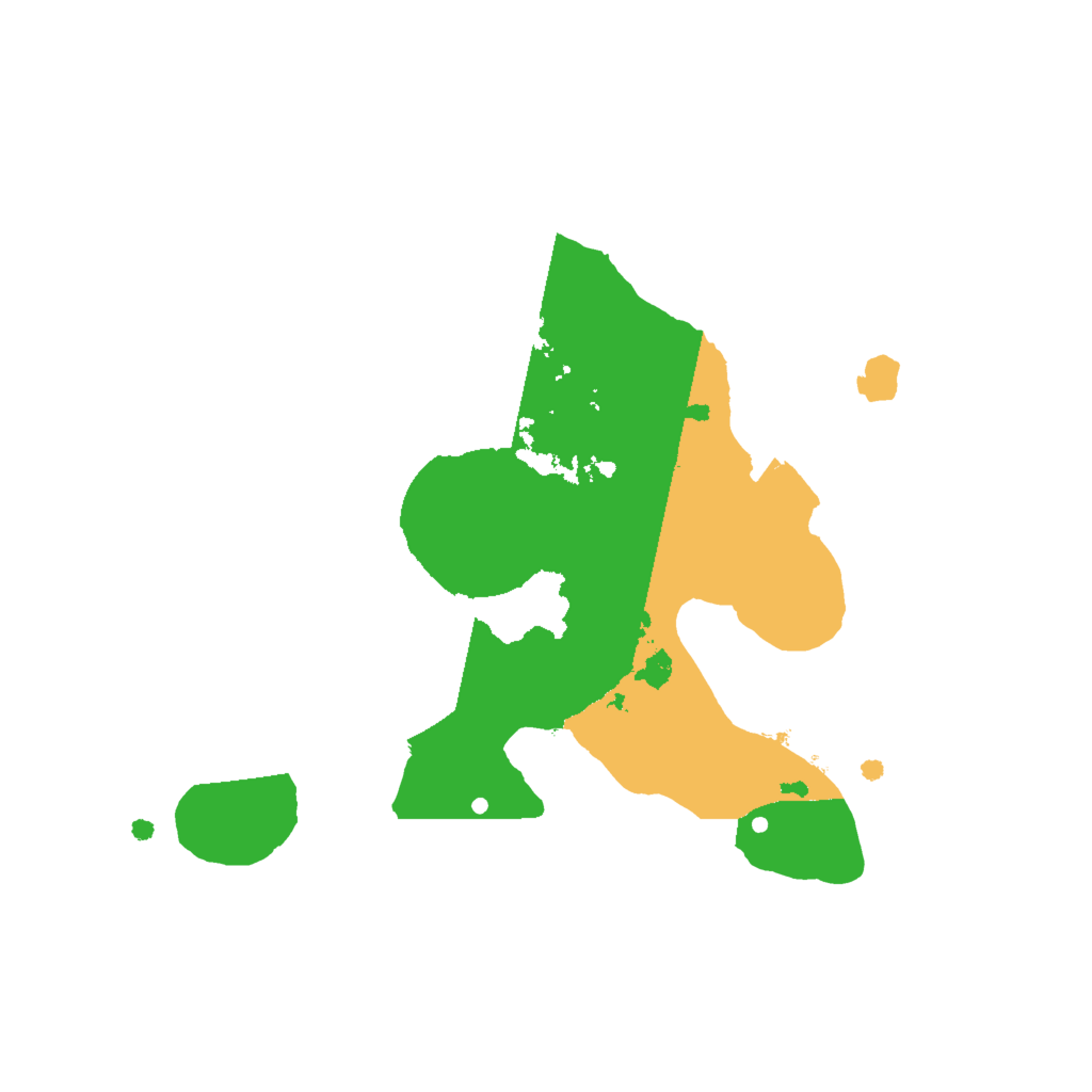 Biome Rust Map: Procedural Map, Size: 2000, Seed: 2030144465