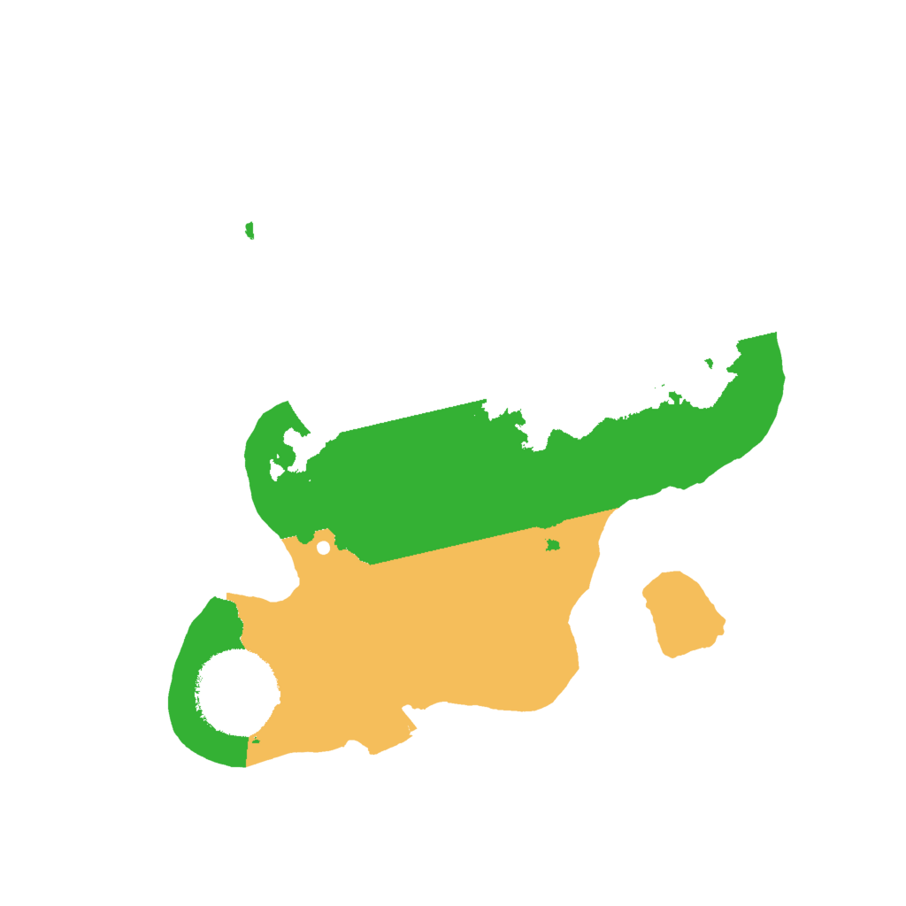 Biome Rust Map: Procedural Map, Size: 2000, Seed: 369501408