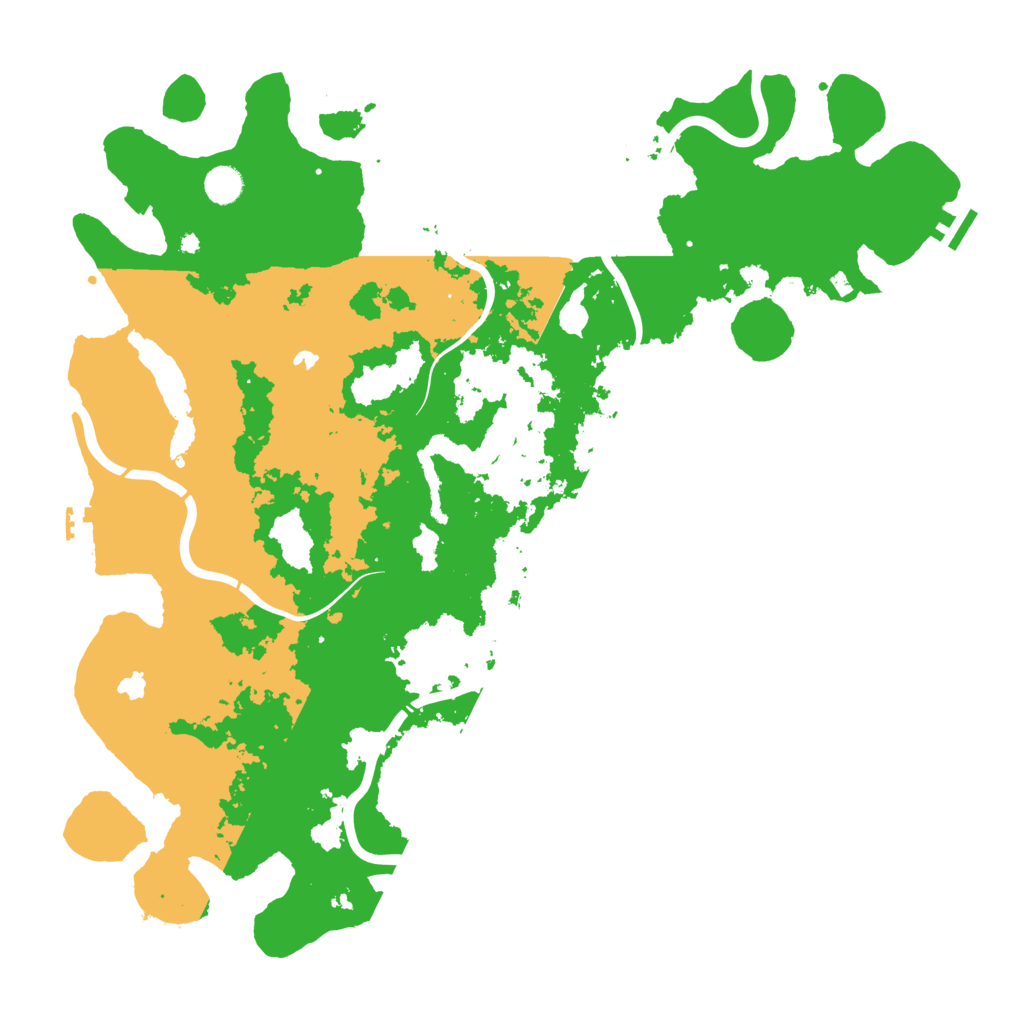 Biome Rust Map: Procedural Map, Size: 4700, Seed: 1344339513