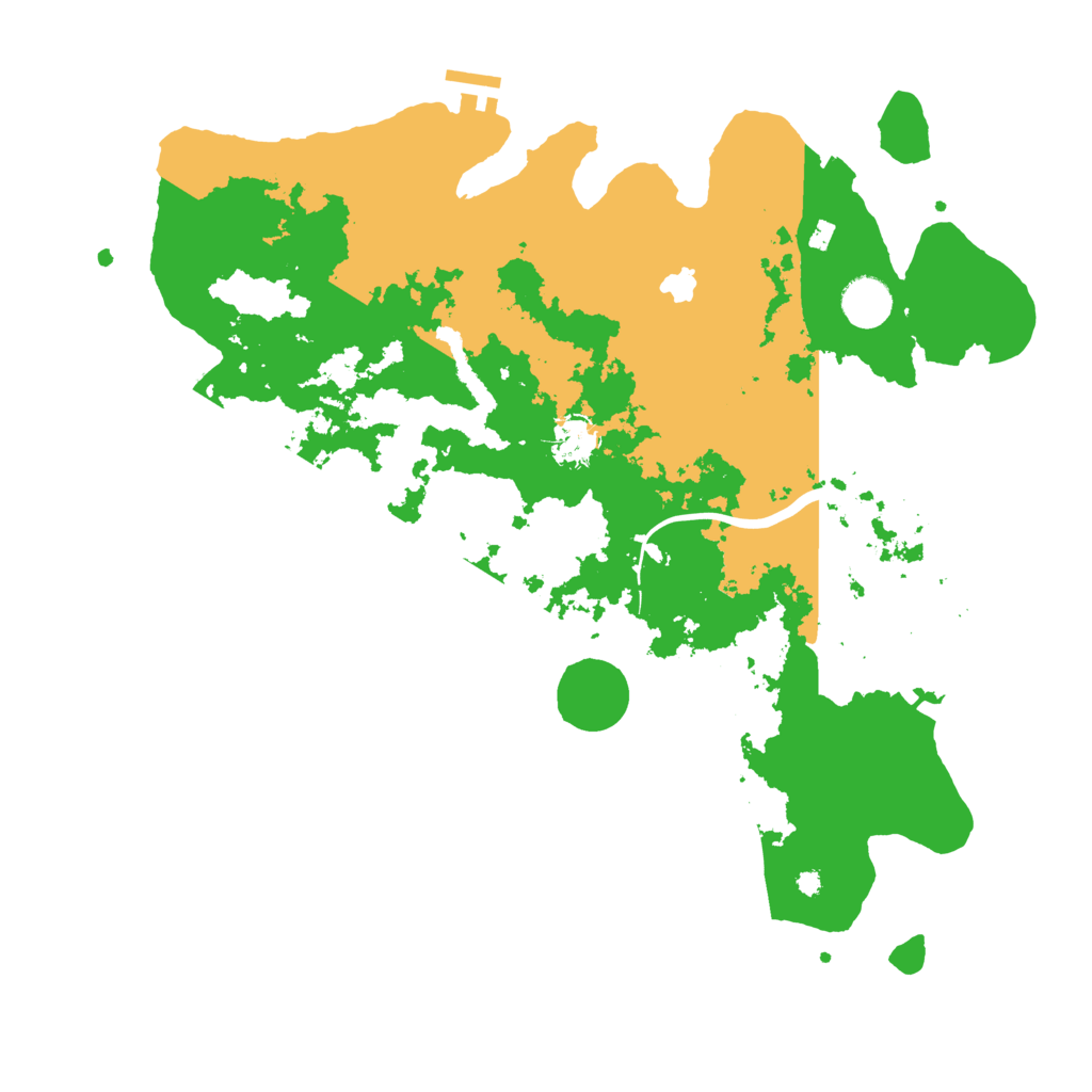 Biome Rust Map: Procedural Map, Size: 4000, Seed: 638761964