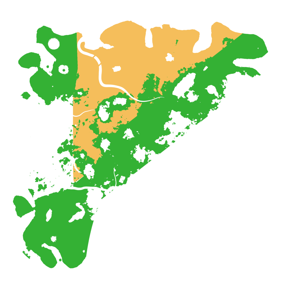 Biome Rust Map: Procedural Map, Size: 4500, Seed: 915794590