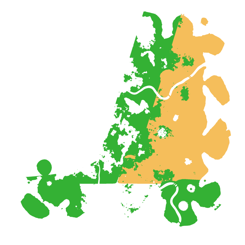 Biome Rust Map: Procedural Map, Size: 4500, Seed: 590083363